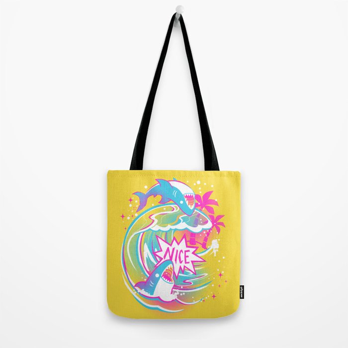 NICE SHARK Tote Bag Gallery Image 2