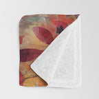 Colorful Squirrel Garden Indian Summer Flora And Wildlife Throw Blanket Gallery Image 3