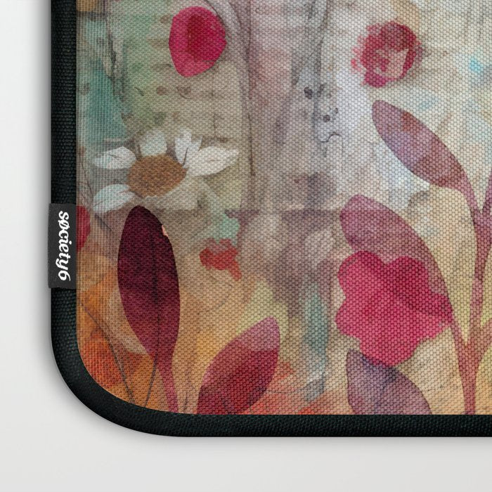Colorful Squirrel Garden Indian Summer Flora And Wildlife Laptop Sleeve Gallery Image 3