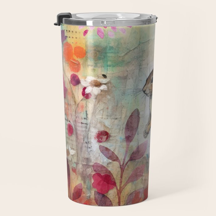 Colorful Squirrel Garden Indian Summer Flora And Wildlife Travel Mug Gallery Image 3