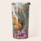 Colorful Squirrel Garden Indian Summer Flora And Wildlife Travel Mug Gallery Image 2