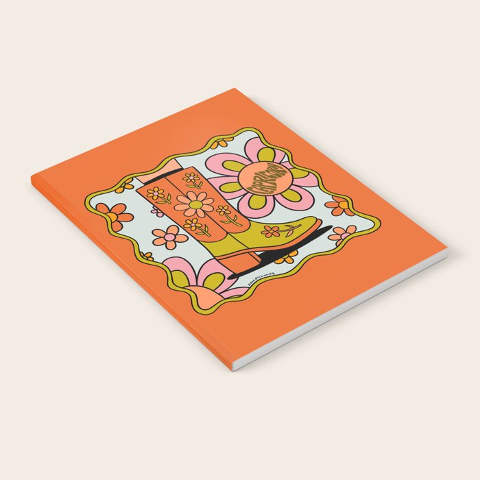 Capricorn Groovy Boot Notebook Gallery Image 2