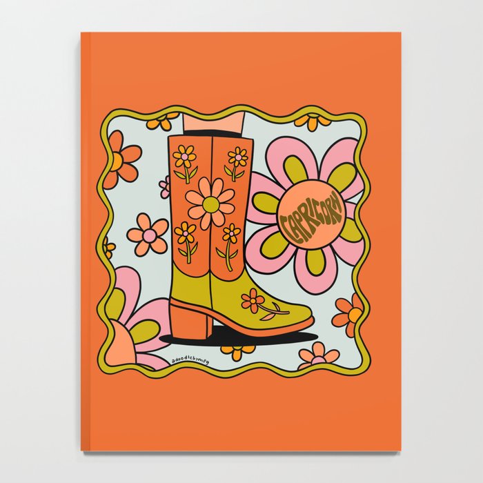 Capricorn Groovy Boot Notebook Gallery Image 4