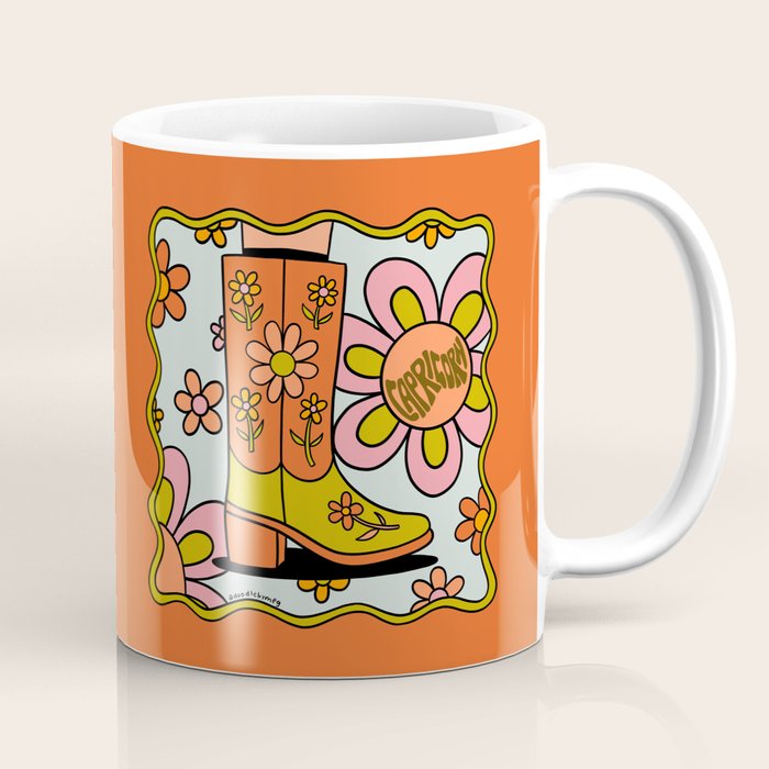 Capricorn Groovy Boot Coffee Mug Gallery Image 1