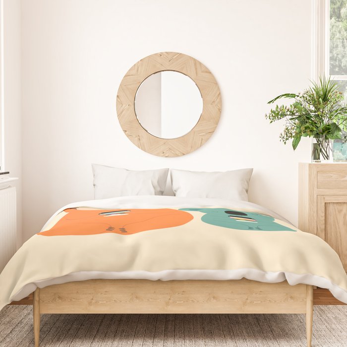 Coffee Buddy Duvet Cover Gallery Image 3