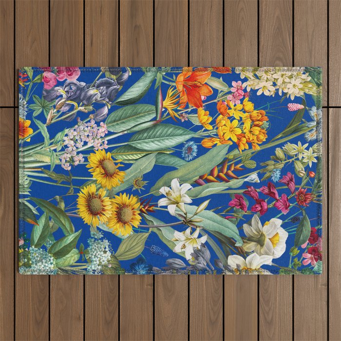 Tropical Flora III Outdoor Rug Gallery Image 1