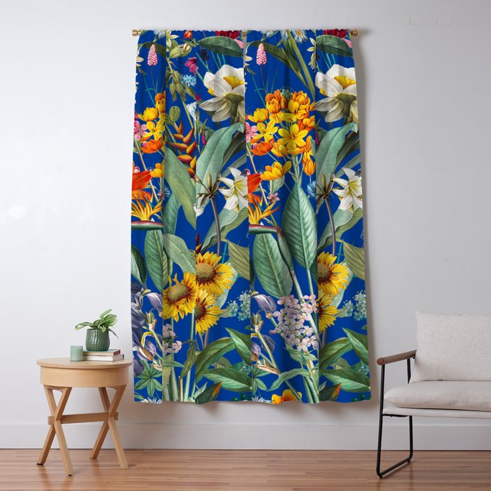 Tropical Flora III Window Curtain Gallery Image 1