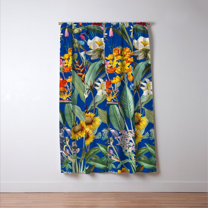 Tropical Flora III Window Curtain Gallery Image 3