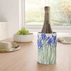 Blue Iris, Illustration Wine Chiller Gallery Image 4