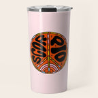 Scorpio Peace Sign Travel Mug Gallery Image 1