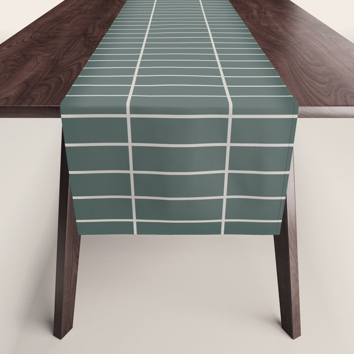 Grid Pattern XXVI Table Runner Gallery Image 1