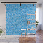 Colorful abstract fun line doodle art pattern Wall Mural Gallery Image 1