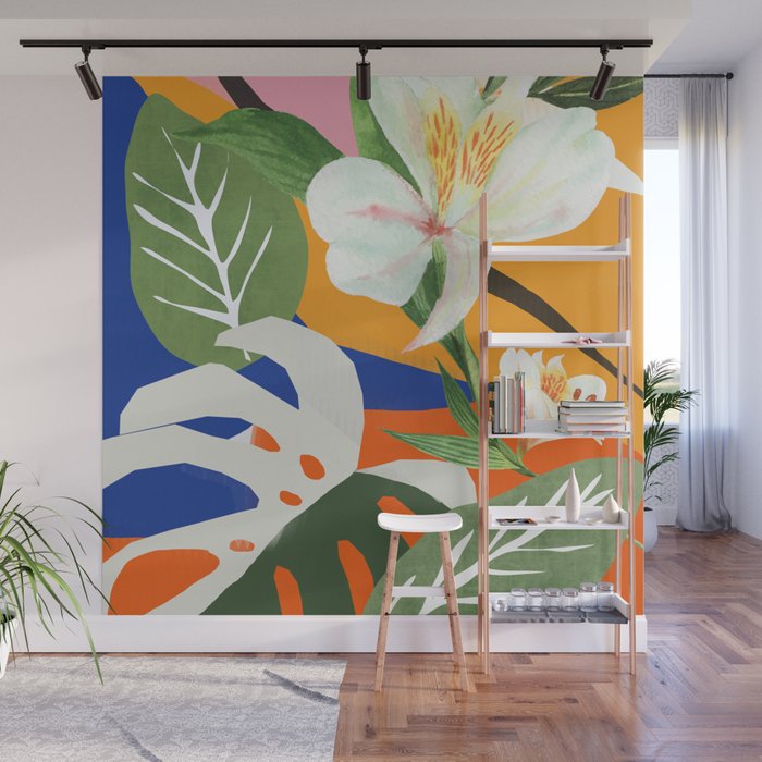 Garden - Abstract Art Wall Mural Gallery Image 1