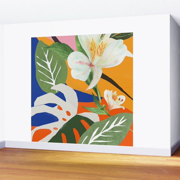 Garden - Abstract Art Wall Mural Gallery Image 2