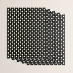 Vintage Stars IX Black and White Wrapping Paper Gallery Image 3