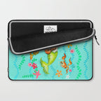 Mermaid Cat with Ukulele Laptop Sleeve Gallery Image 2