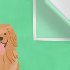 Happy Golden Retriever Wall Tapestry Gallery Image 3