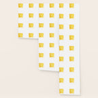 Mid Mod Vines in Yellow Wallpaper Gallery Image 3