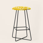 Mid Mod Vines in Yellow Stool Gallery Image 1