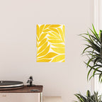 Mid Mod Vines in Yellow Poster Gallery Image 2