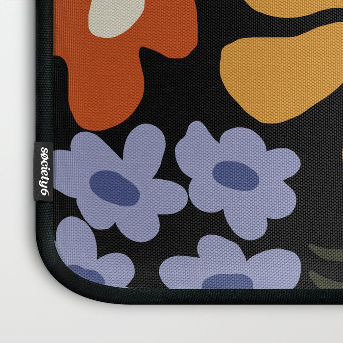 Summer floral night Laptop Sleeve Gallery Image 3