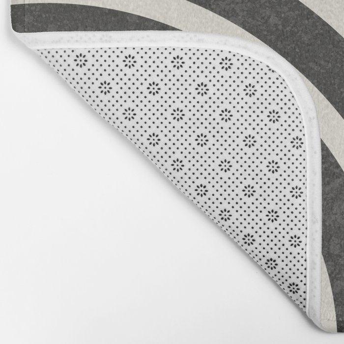 Mid century modern landscape - Sun and Rainbow  Bath Mat Gallery Image 2