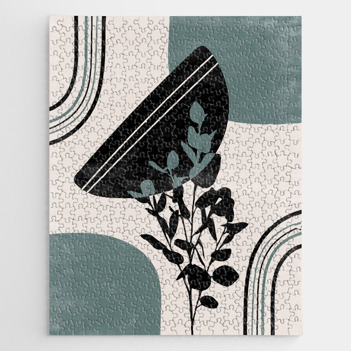 Eucalyptus Boho Botanical Jigsaw Puzzle Gallery Image 1