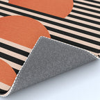 Abstraction_SUNSET_LINE_ART_Minimalism_001 Rug Gallery Image 4