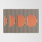 Abstraction_SUNSET_LINE_ART_Minimalism_001 Rug Gallery Image 2