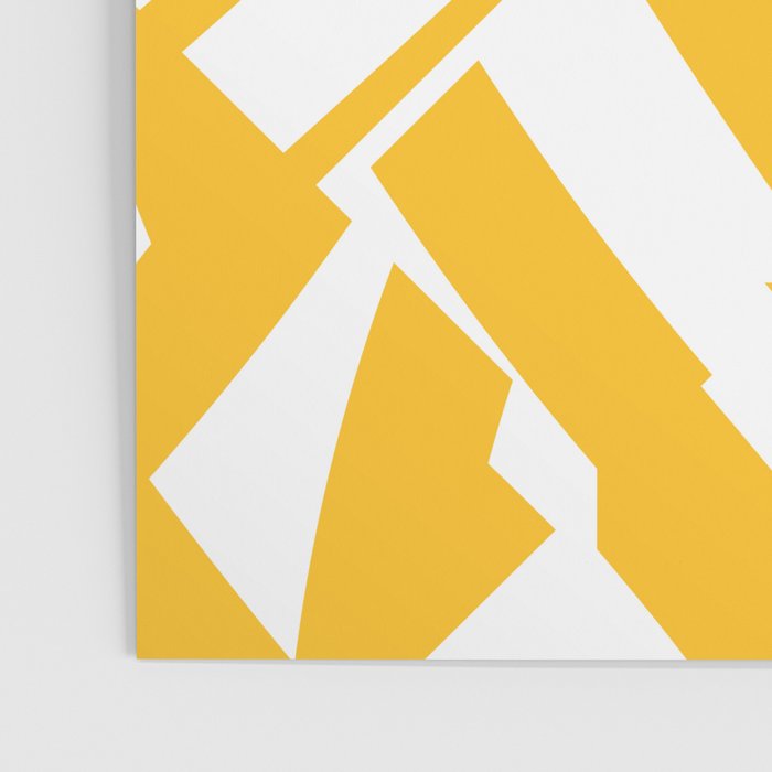 Geometric Pattern 04 Yellow Poster Gallery Image 3