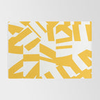 Geometric Pattern 04 Yellow Rug Gallery Image 2