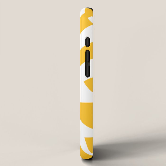 Geometric Pattern 04 Yellow iPhone Case Gallery Image 2