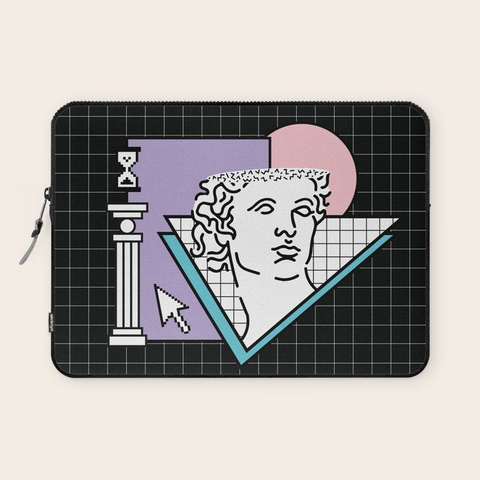 Apollo Vaporwave / greek god Laptop Sleeve Gallery Image 1