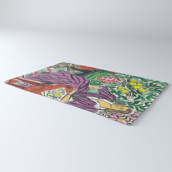 Purple Elegance in Garden Room Rug Gallery Image 3