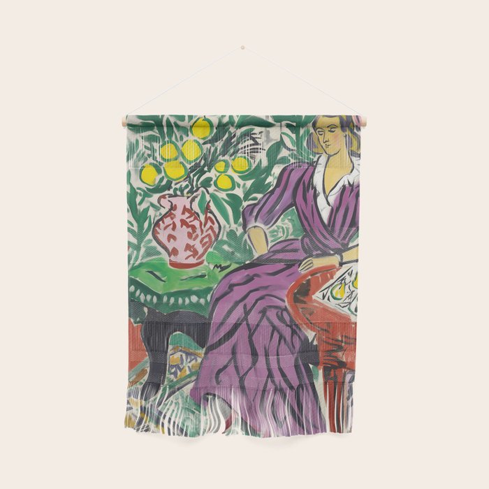 Purple Elegance in Garden Room Wall Hanging Gallery Image 1