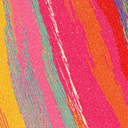 Bold Abstract Color Flow in Neon and Sunset Tones Coffee Mug Gallery Image 2