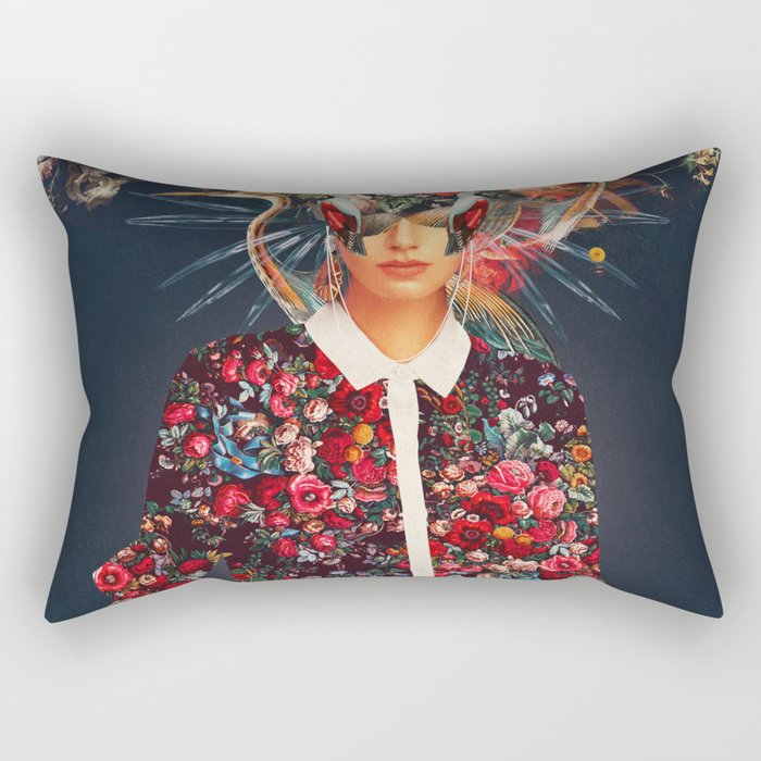 Your head was Full of Colours that had no names Rectangular Pillow Gallery Image 2
