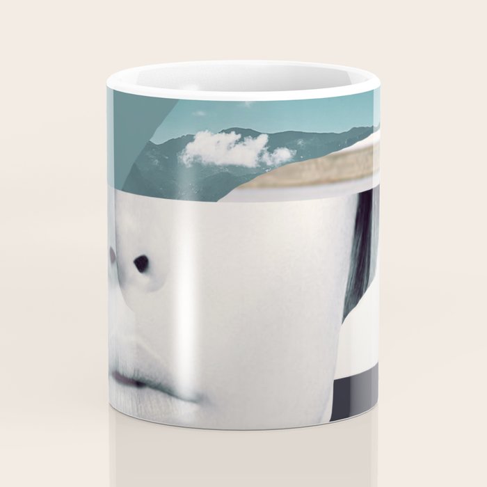woman portrait /collage 3 Coffee Mug Gallery Image 4