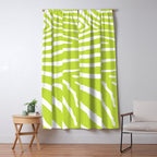 Zebra Wild Animal Print 223 Window Curtain Gallery Image 5