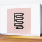 Flower Snake Wall Mural Gallery Image 2
