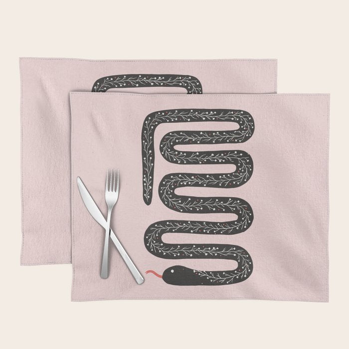Flower Snake Placemat Gallery Image 1