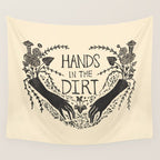 Hands in the Dirt Wall Tapestry Gallery Image 4