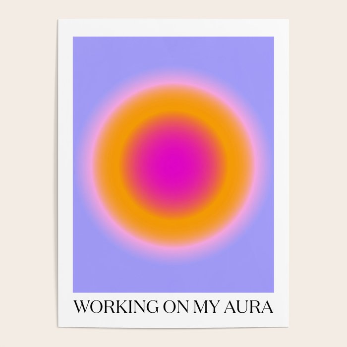 Working On My Aura Purple 2 Poster Gallery Image 4