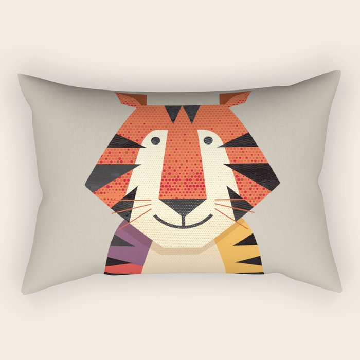Tiger Rectangular Pillow Gallery Image 2