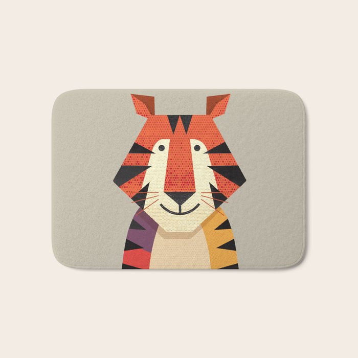 Tiger Bath Mat Gallery Image 1