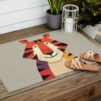 Tiger Outdoor Rug Gallery Image 2