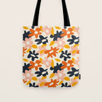 Abstract flower art pattern Tote Bag Gallery Image 1