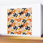 Abstract flower art pattern Wall Mural Gallery Image 2