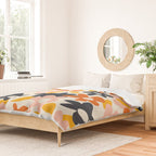 Abstract flower art pattern Duvet Cover Gallery Image 2