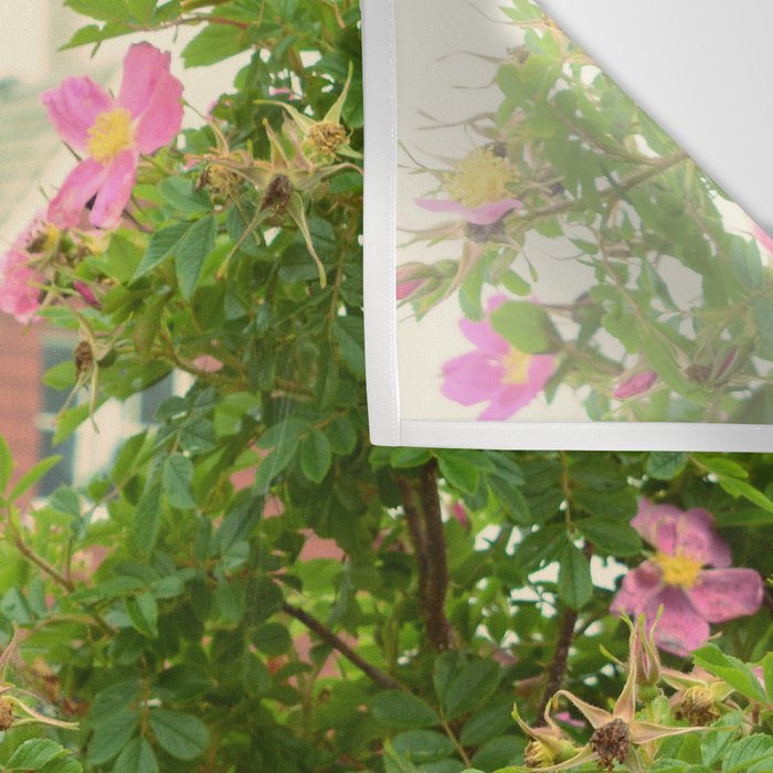 Beach Roses Wall Tapestry Gallery Image 3